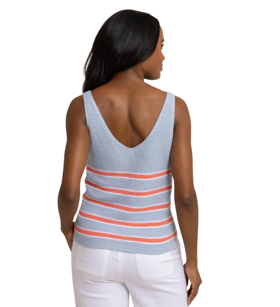 Alli Striped Sweater Tank