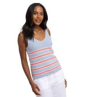 Alli Striped Sweater Tank