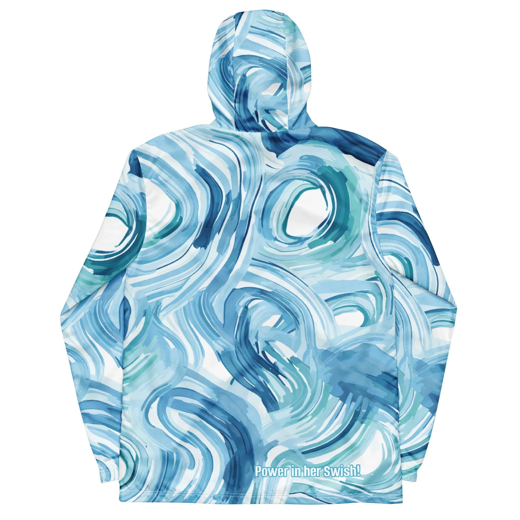 Blue Whirlwind Windbreaker