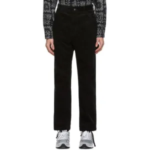 Engineered Garments Black Corduroy Painter Trousers