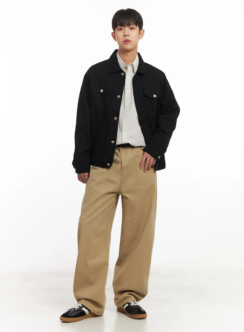 Men's Cotton Collared Jacket IM514