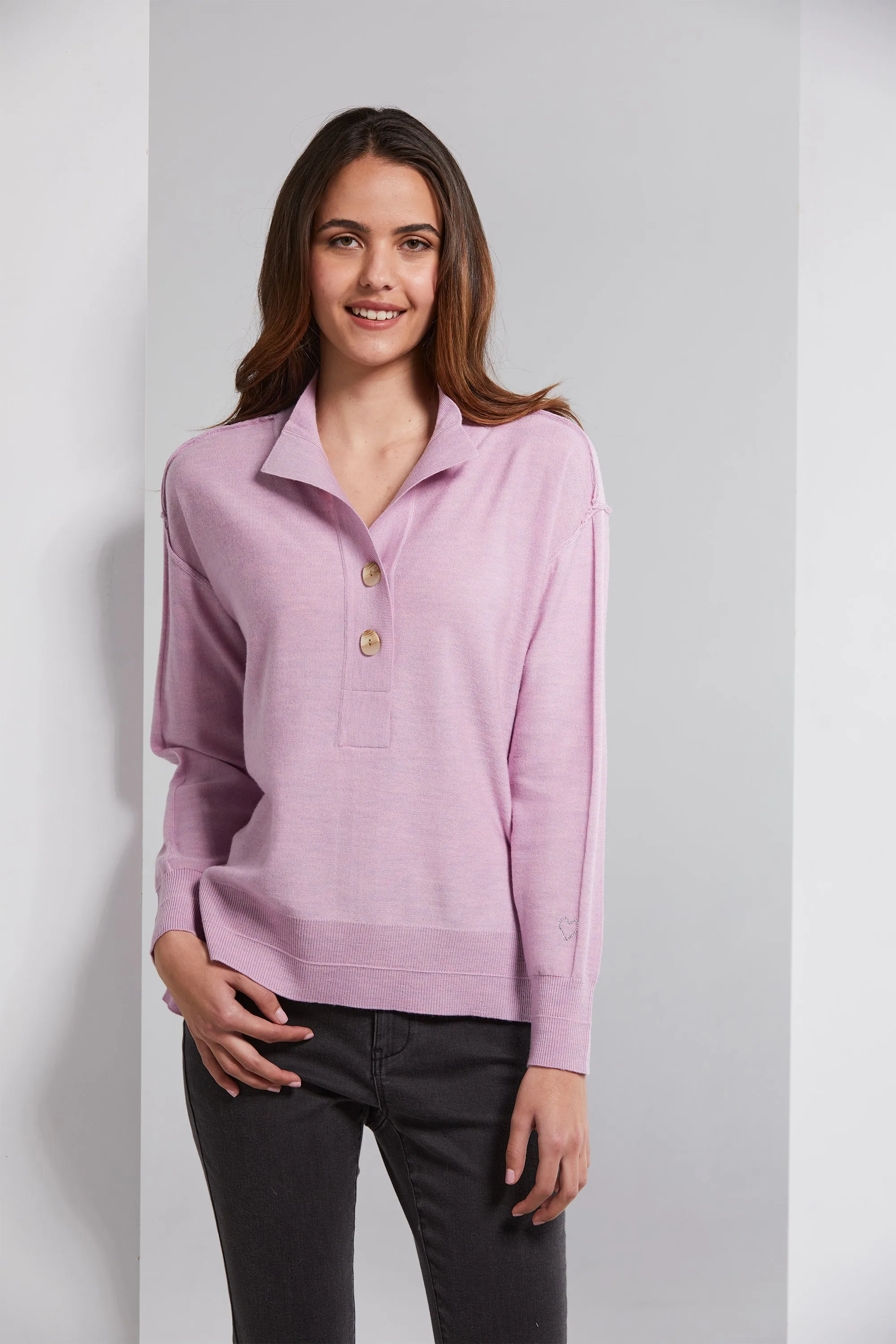 Placket Sweater