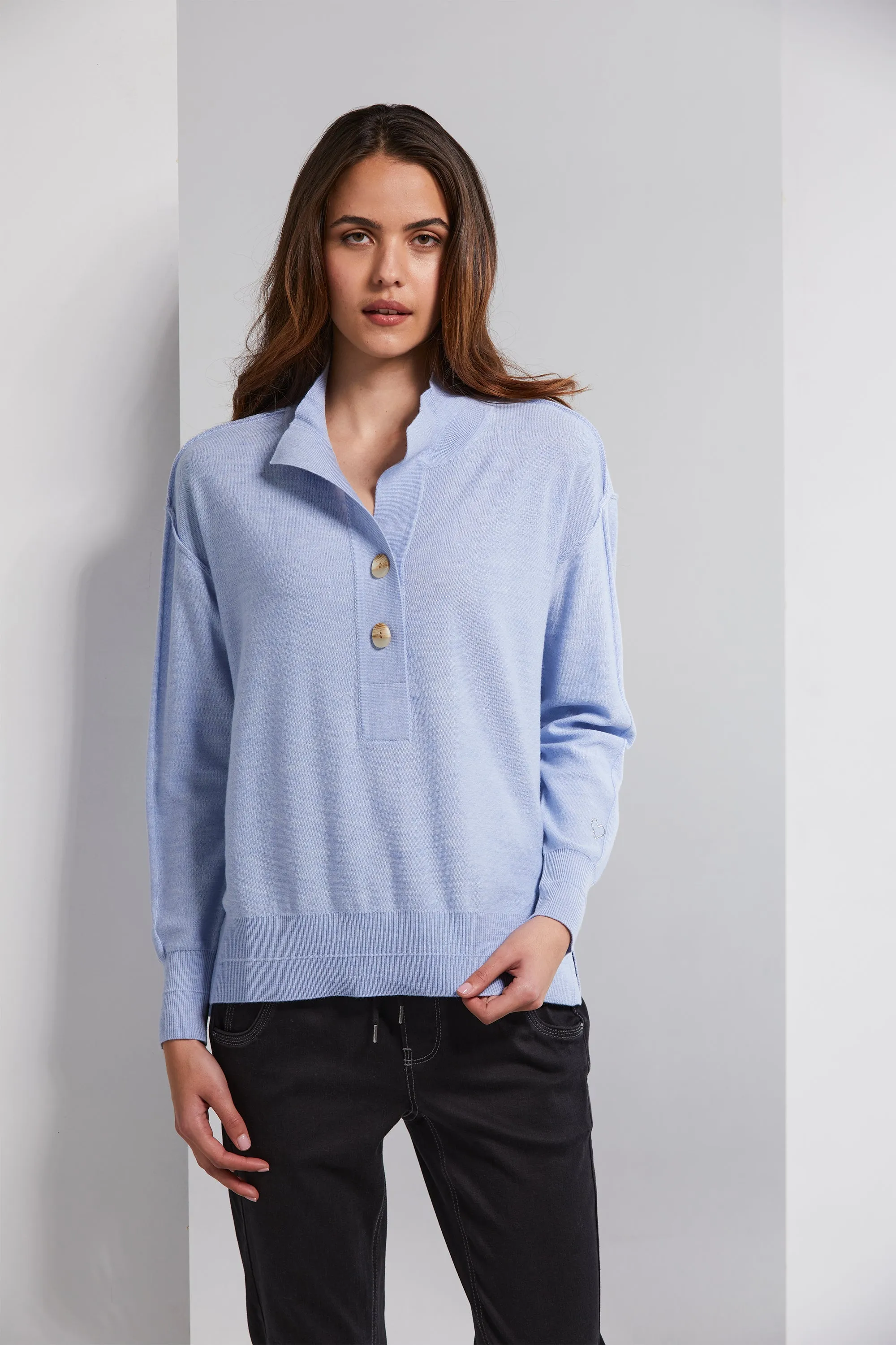 Placket Sweater