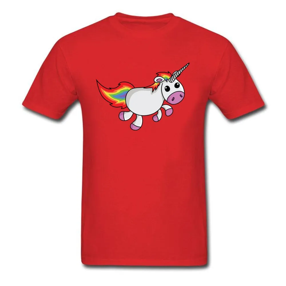 Rainbow Cartoon Unicorn Shirt