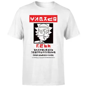 Rick and Morty Wanted Poster T-Shirt