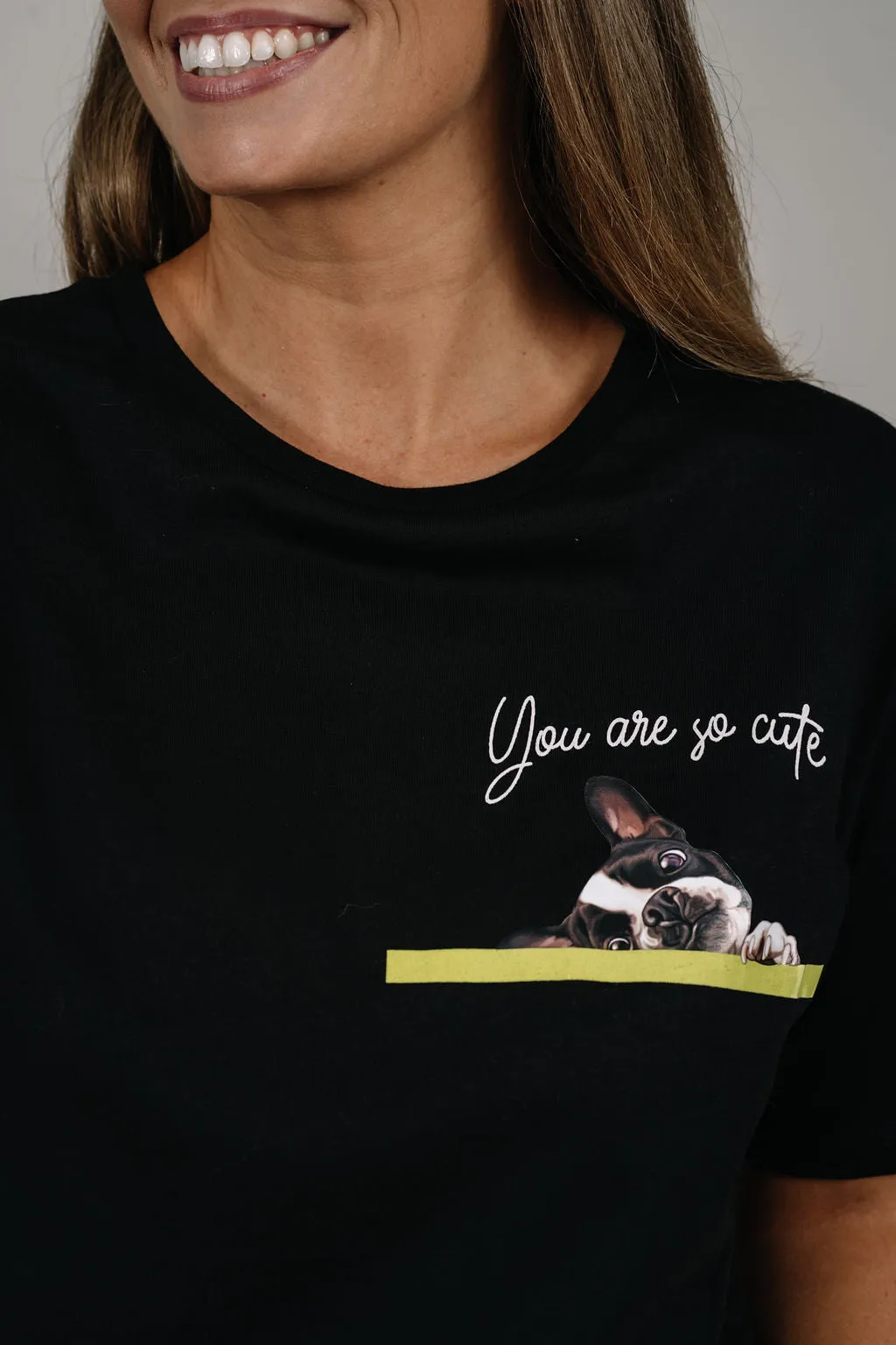 So Cute Slogan Tee