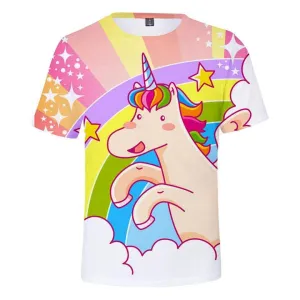 Unicorn And Rainbow Shirt