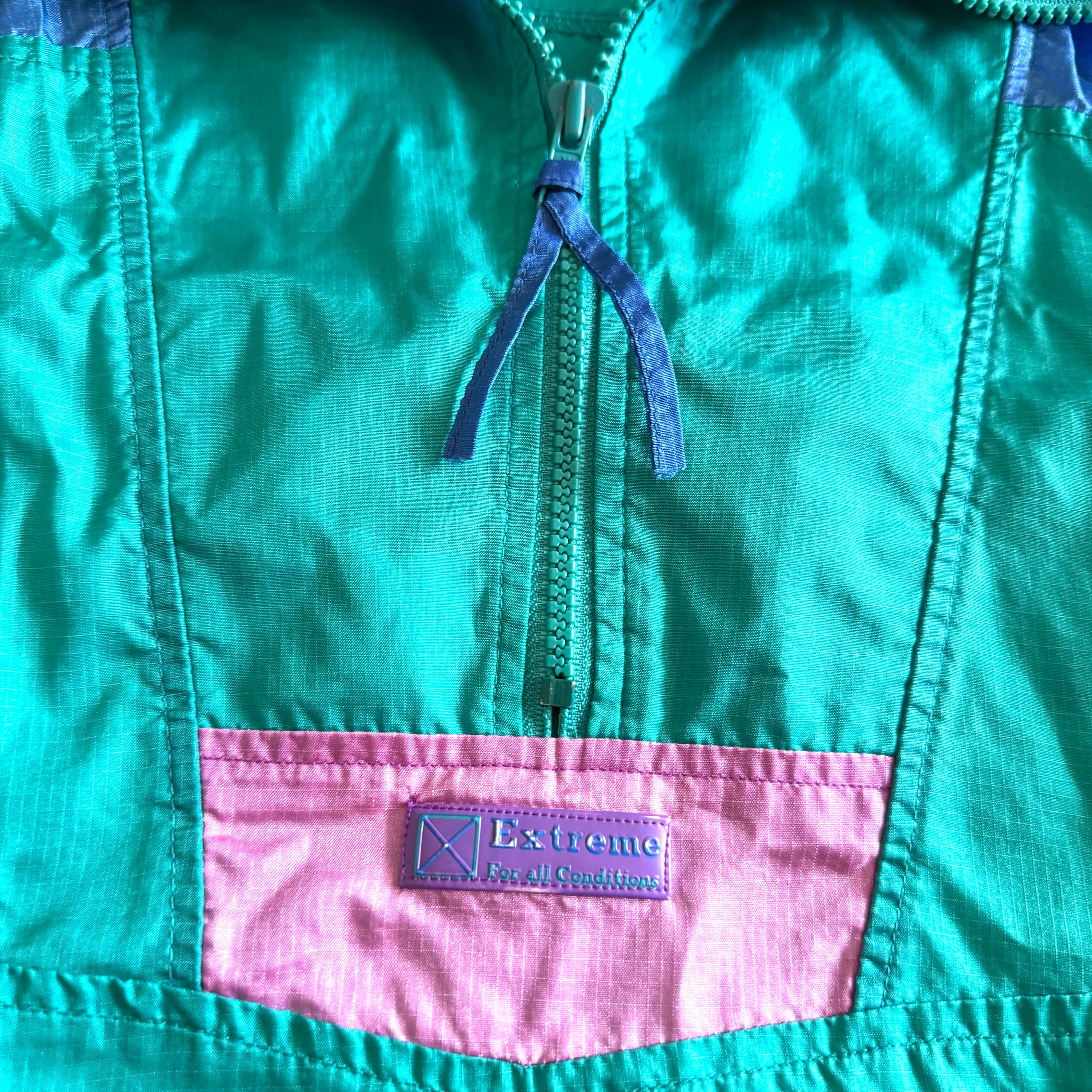 Vintage Extreme, Lightweight Windbreaker Jacket