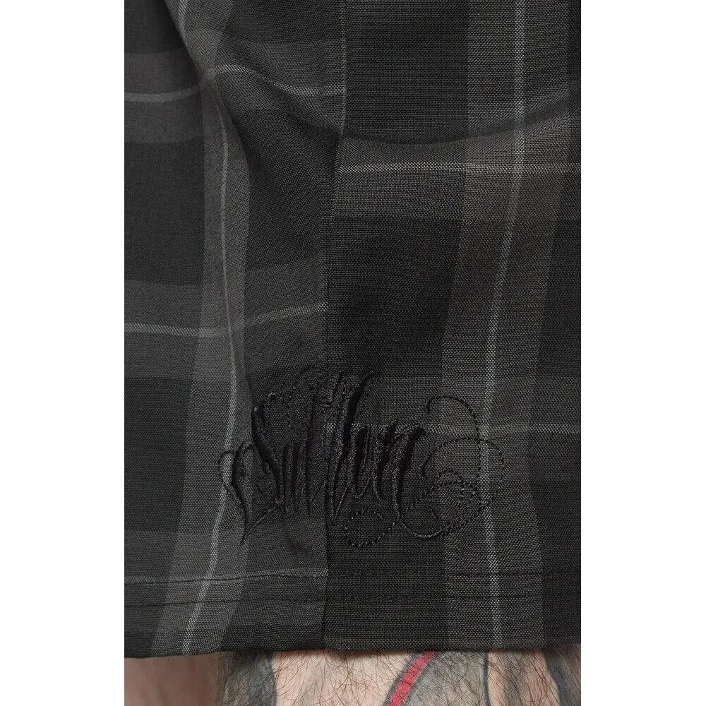 Wedge Plaid Walk Short